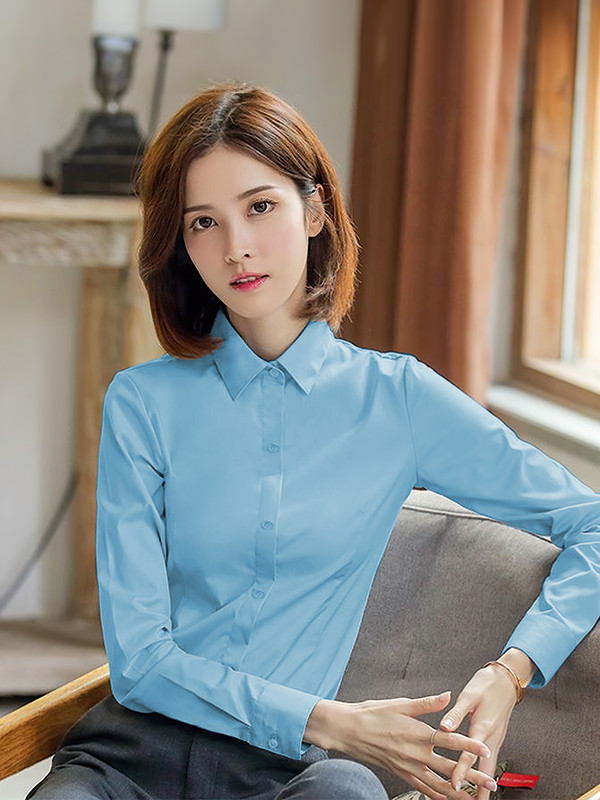 ÁO SƠ MI TAY DÀI BIG SIZE CHIẾT EO AB0480