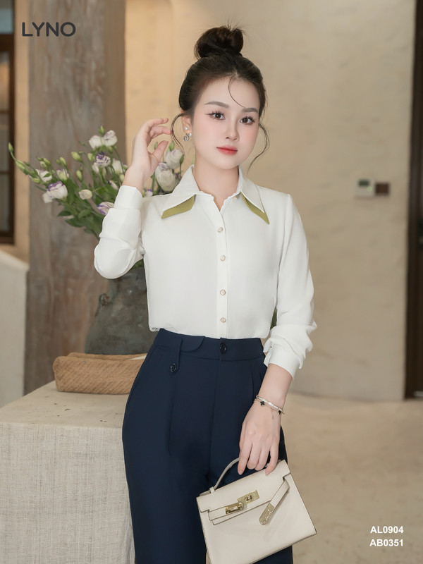 ÁO SƠ MI TAY DÀI AL0904