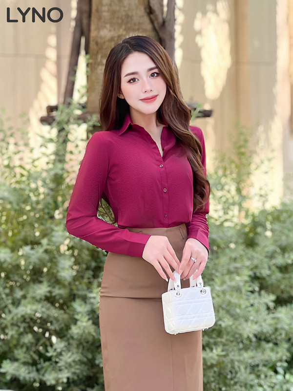 SƠ MI CƠ BẢN TAY DÀI AB0391