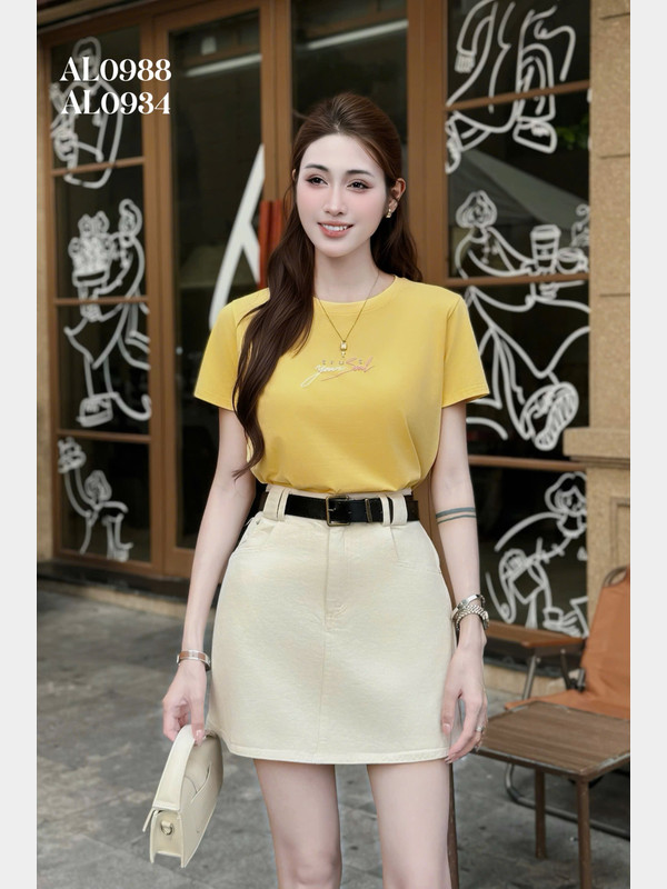 ÁO THUN NGẮN TAY FORM VỪA AL0934