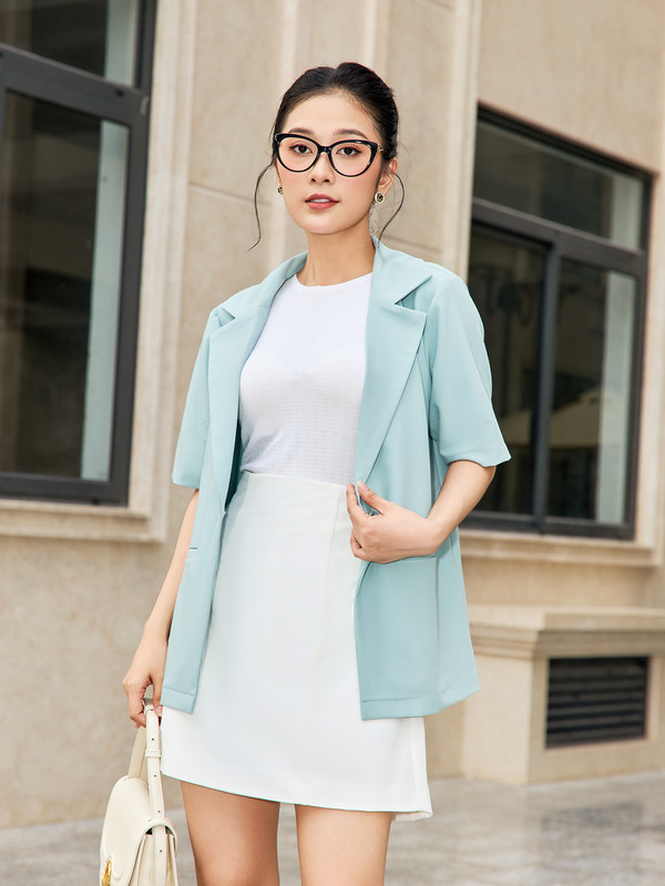 ÁO BLAZER FORM SUÔNG CƠ BẢN AB0430