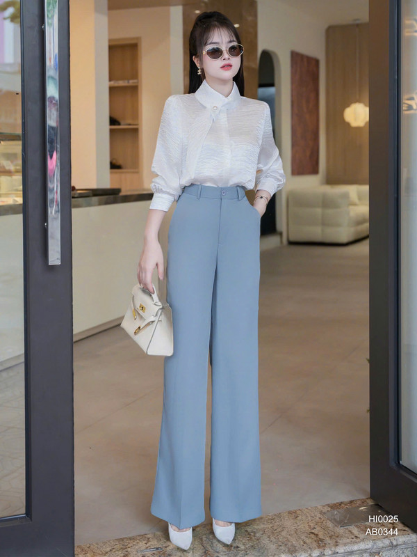 QUẦN DÀI ỐNG SUÔNG RỘNG AB0344