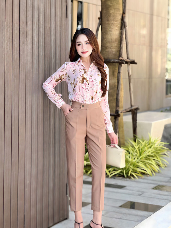 QUẦN DÀI BAGGY AB0352 Nâu