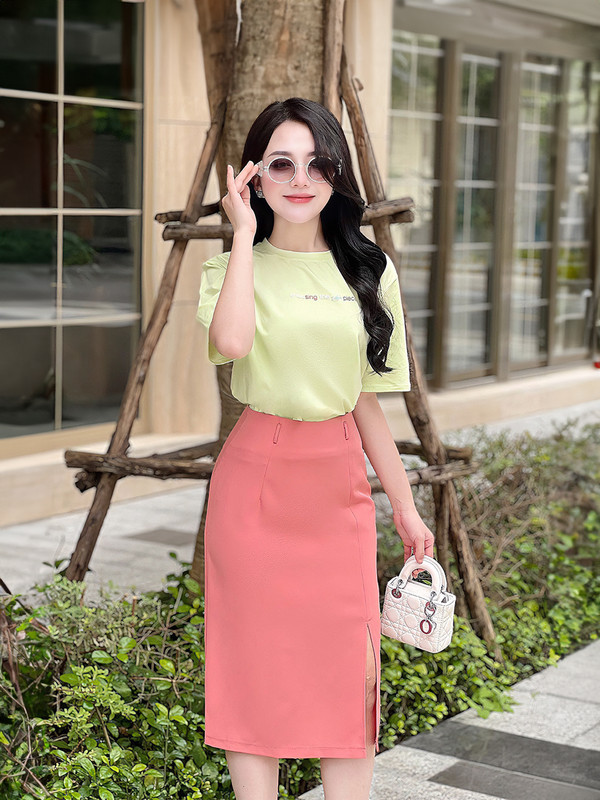 CHÂN VÁY SUÔNG AB0451 Ruốc