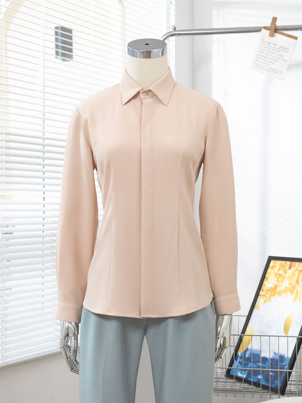 ÁO SƠ MI TAY DÀI CHIẾT EO AB0408 Da