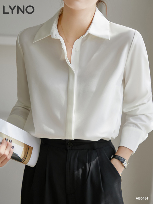 ÁO SƠ MI LỤA AB0484