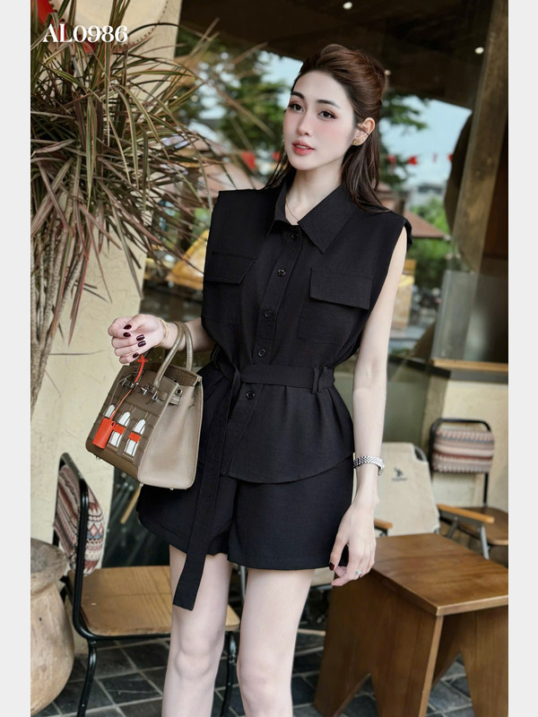 SET ÁO SÁT NÁCH QUẦN SHORT AL0986